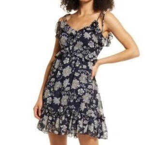 Chelsea28 Tiered Ruffle Mini Dress NWT - Size L